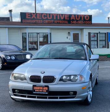 2002 BMW 3 Series for sale at Executive Auto in Winchester VA