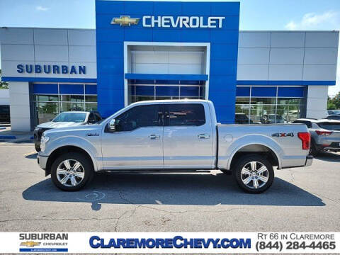 2020 Ford F-150 for sale at CHEVROLET SUBURBANO in Claremore OK