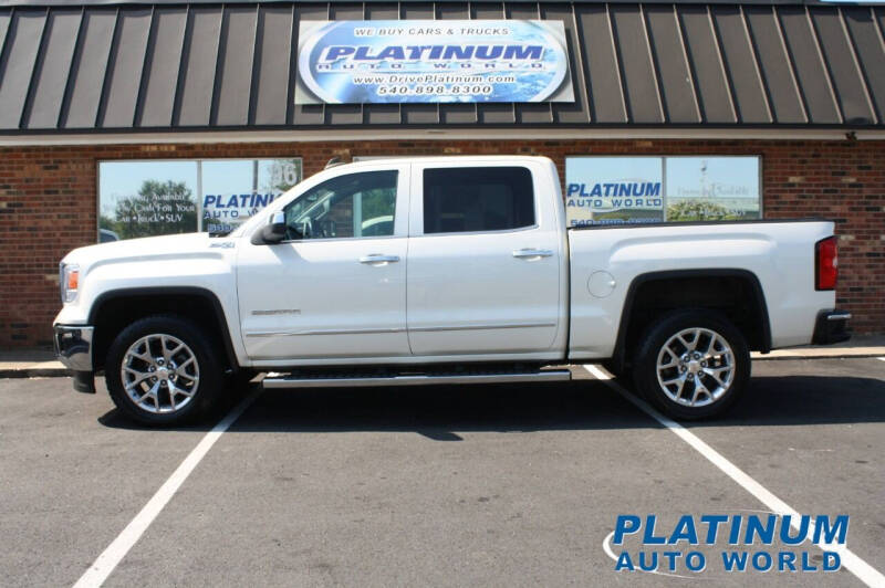 2015 GMC Sierra 1500 for sale at Platinum Auto World in Fredericksburg VA