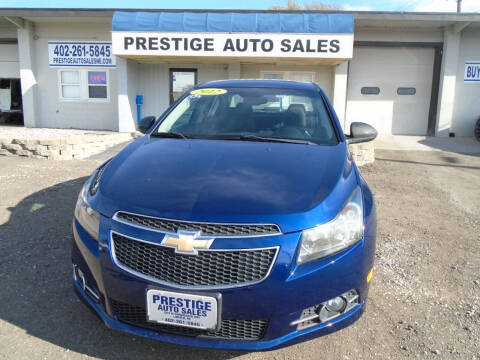 2012 Chevrolet Cruze for sale at Prestige Auto Sales in Lincoln NE