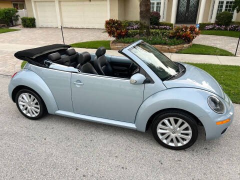 2009 Volkswagen New Beetle Convertible for sale at Exceed Auto Brokers in Lighthouse Point FL