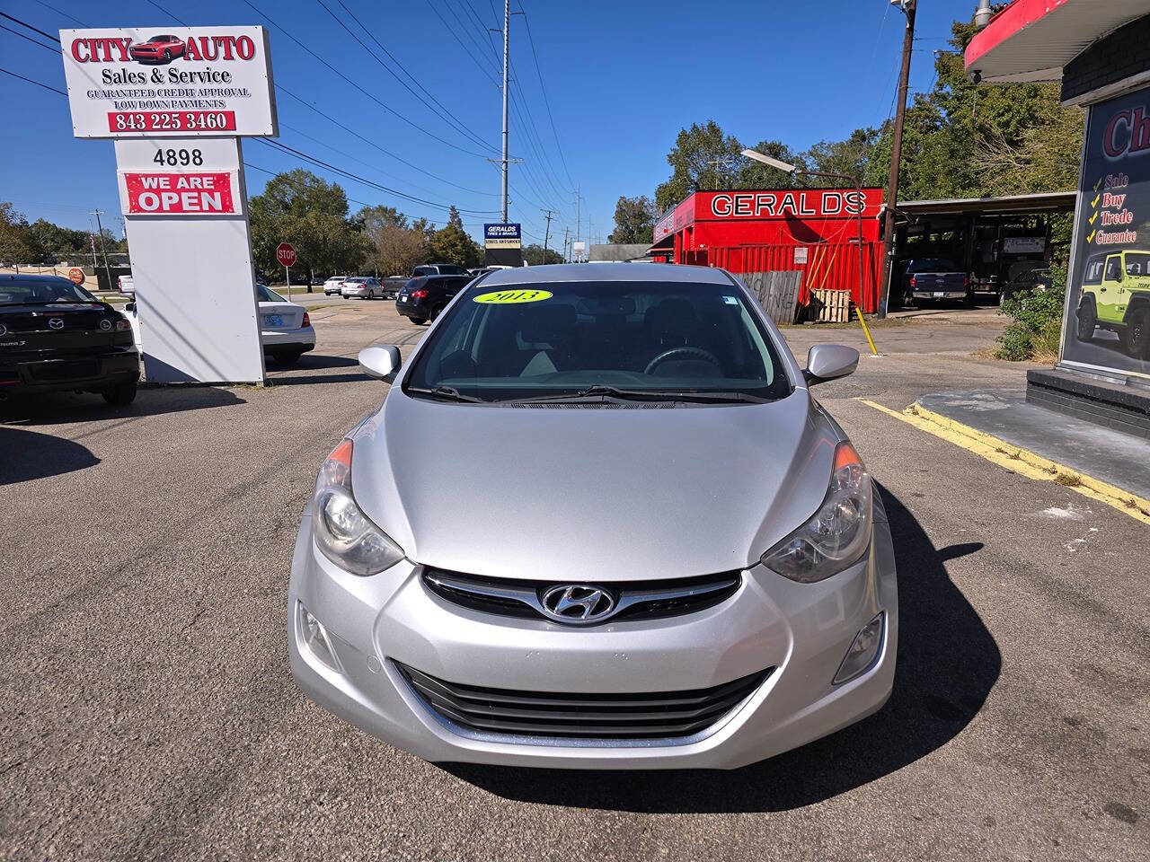 2013 Hyundai ELANTRA for sale at City Auto Sales & Service in North Charleston, SC