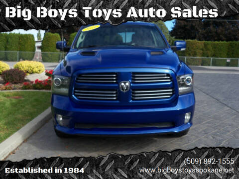 2016 RAM Ram Pickup 1500 for sale at Big Boys Toys Auto Sales in Spokane Valley WA