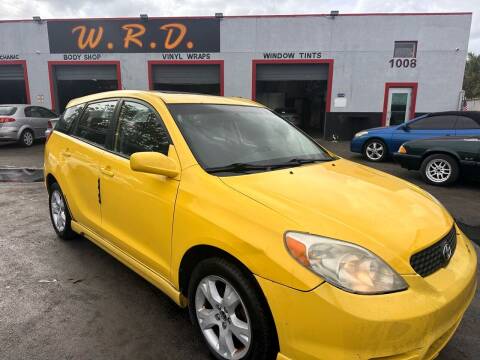 2004 Toyota Matrix for sale at WRD Auto Sales in Hollywood FL