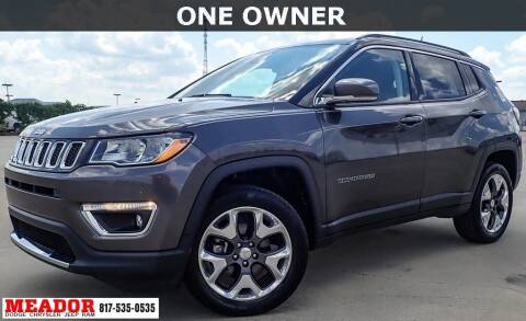 2019 Jeep Compass for sale at Meador Dodge Chrysler Jeep RAM in Fort Worth TX