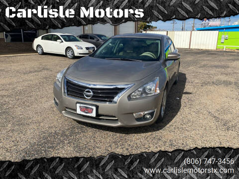 2015 Nissan Altima for sale at Carlisle Motors in Lubbock TX