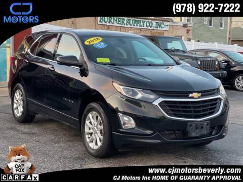 2018 Chevrolet Equinox for sale at CJ Motors Inc. in Beverly MA