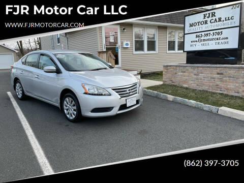 2015 Nissan Sentra for sale at FJR Motor Car LLC in Mine Hill NJ