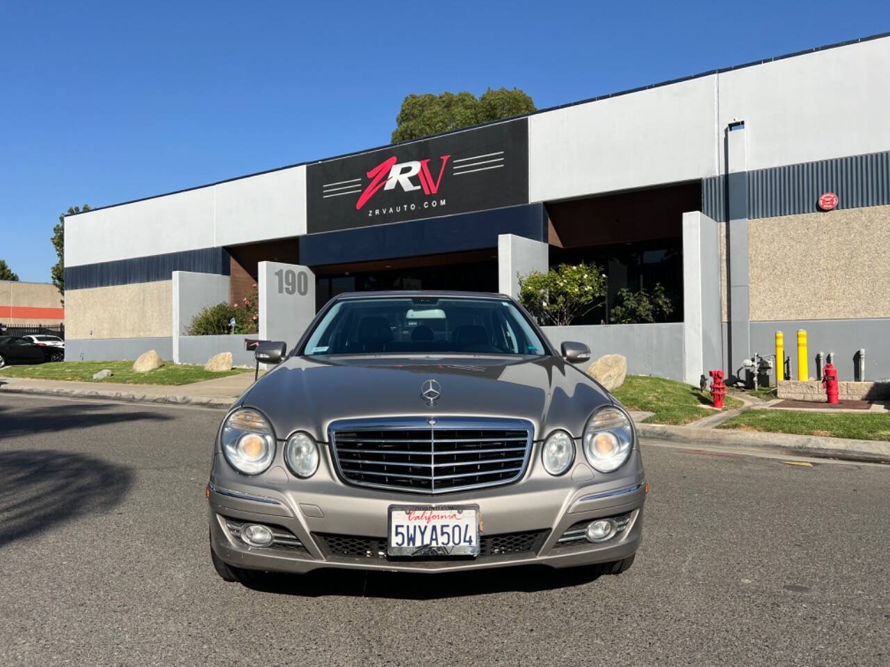 2007 Mercedes-Benz E-Class for sale at ZRV AUTO INC in Brea, CA