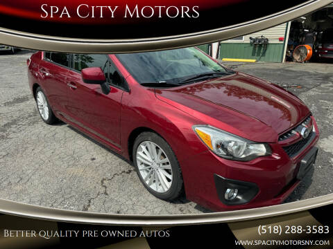 2013 Subaru Impreza for sale at Spa City Motors in Ballston Spa NY