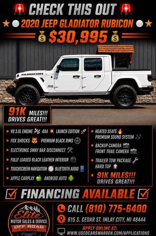 2020 Jeep Gladiator Rubicon