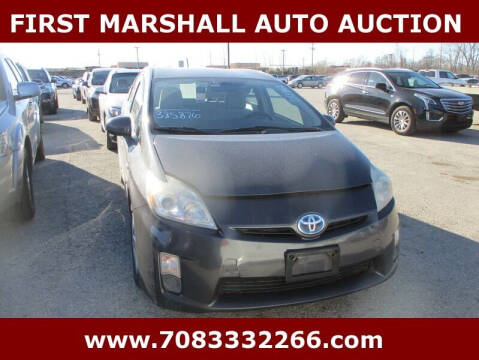 2011 Toyota Prius for sale at First Marshall Auto Auction in Harvey IL