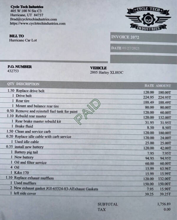 2005 Harley-Davidson Sportster