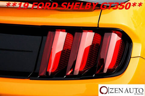 2019 Ford Mustang Shelby GT350