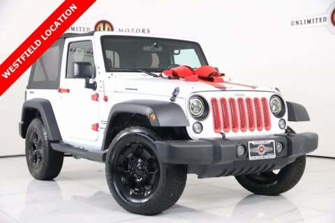 2015 Jeep Wrangler for sale at INDY'S UNLIMITED MOTORS - UNLIMITED MOTORS in Westfield IN