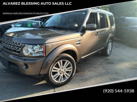 2010 Land Rover LR4 for sale at ALVAREZ BLESSING AUTO SALES LLC in Green Bay WI