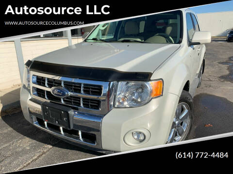 2009 Ford Escape for sale at Autosource LLC in Columbus OH