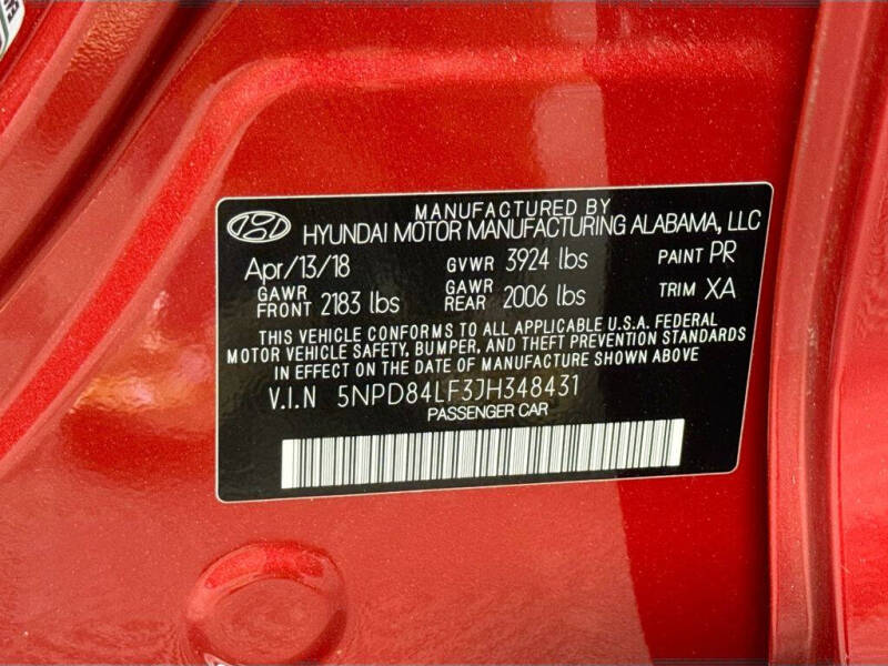 2018 Hyundai Elantra