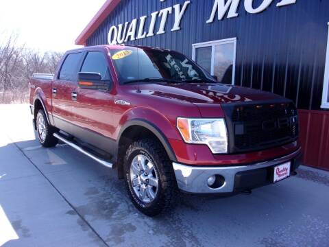 2013 Ford F-150 for sale at Quality Motors Inc in Algona IA