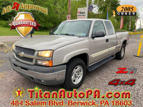 2005 Chevrolet Silverado 1500 for sale at Titan Auto Sales in Berwick PA