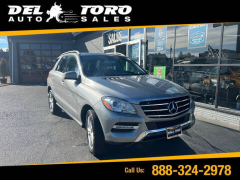 2012 Mercedes-Benz M-Class for sale at DEL TORO AUTO SALES in Auburn WA