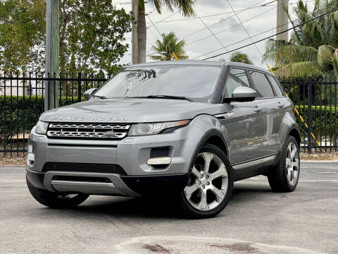 2014 Land Rover Range Rover Evoque for sale at AUTO BURGOS in Hollywood FL