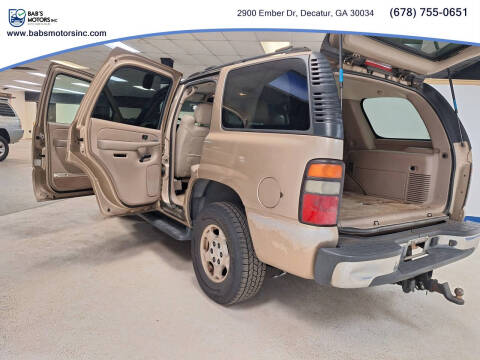 2005 Chevrolet Tahoe