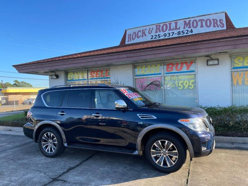 2018 Nissan Armada for sale at Rock & Roll Motors in Baton Rouge LA
