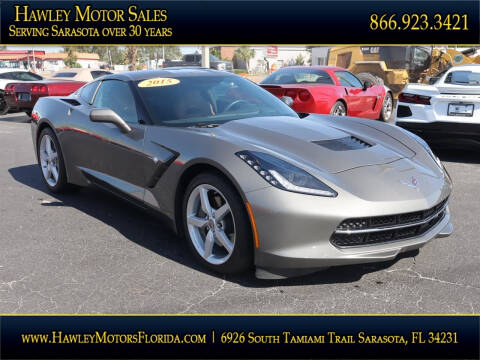 2015 Chevrolet Corvette for sale at Hawley Motor Sales in Sarasota FL