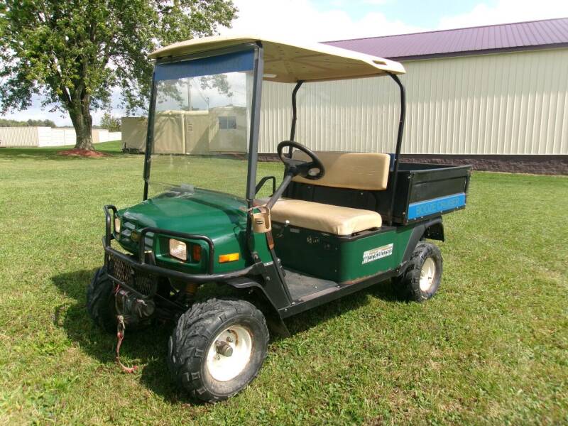 2000 EZGO Utility Golf Cart Workhorse PowerDump GAS for sale at Area 31 Golf Carts - Gas Utility Carts in Acme PA