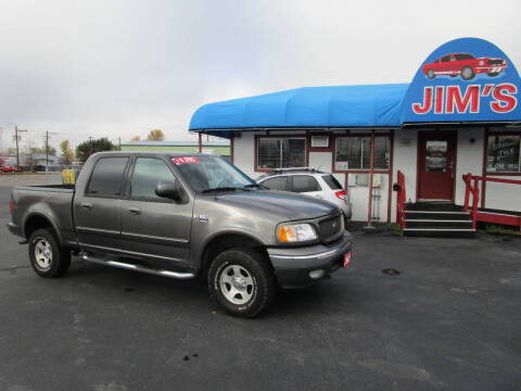 2002 Ford F-150 for sale at Jim's Cars by Priced-Rite Auto Sales in Missoula MT