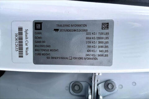 2019 GMC Sierra 1500