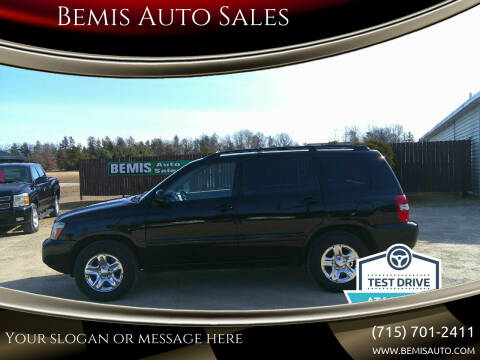 2005 Toyota Highlander for sale at Bemis Auto Sales in Crivitz WI