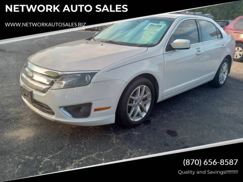 2012 Ford Fusion for sale at NETWORK AUTO SALES in Mountain Home AR