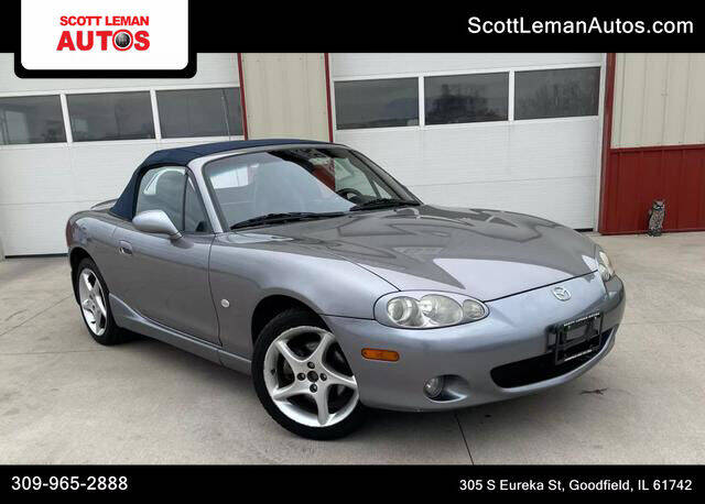 2003 Mazda MX-5 Miata for sale at SCOTT LEMAN AUTOS in Goodfield IL