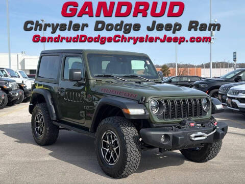 2024 Jeep Wrangler for sale at GANDRUD CHEVROLET in Green Bay WI