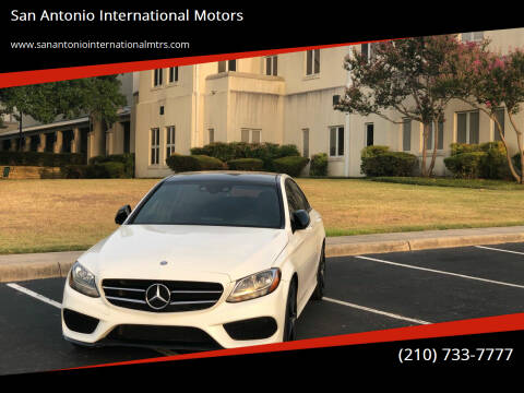 2017 Mercedes-Benz C-Class for sale at San Antonio International Motors in San Antonio TX