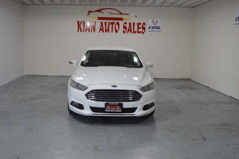 2014 Ford Fusion for sale at Kian Auto Sales in Sacramento CA