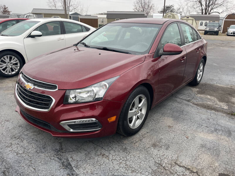 2015 Chevrolet Cruze for sale at HEDGES USED CARS in Carleton MI