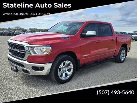 2022 RAM 1500 for sale at Stateline Auto Sales in Mabel MN