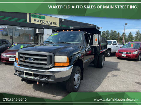 2000 Ford F-550 Super Duty for sale at Wakefield Auto Sales of Main Street Inc. in Wakefield MA