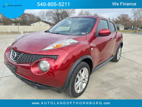 2014 Nissan JUKE for sale at Auto Land of Thornburg in Spotsylvania VA