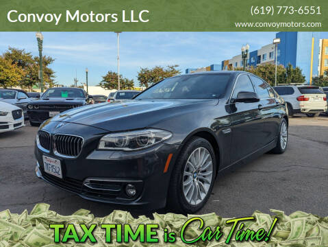 2015 BMW 5 Series for sale at Convoy Motors LLC in National City CA