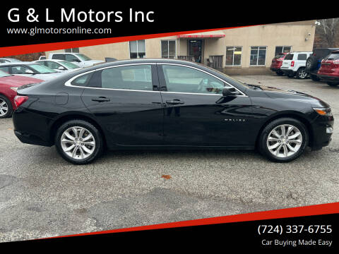 2020 Chevrolet Malibu for sale at G & L Motors Inc in New Kensington PA