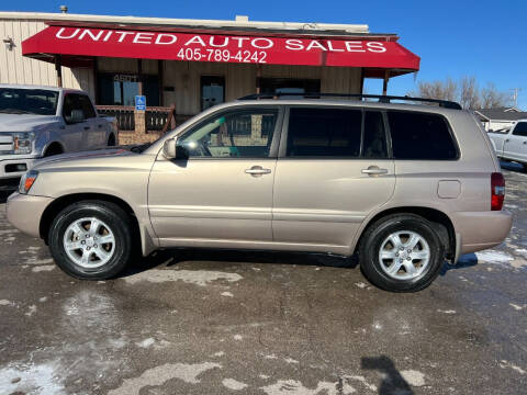 2004 Toyota Highlander for sale at United Auto Sales in Oklahoma City OK