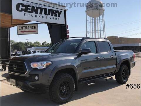2022 Toyota Tacoma for sale at CENTURY TRUCKS & VANS in Grand Prairie TX