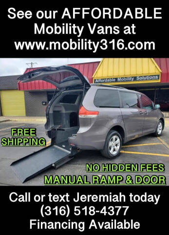 2011 Toyota Sienna for sale at Affordable Mobility Solutions, LLC - Mobility/Wheelchair Accessible Inventory-Wichita in Wichita KS