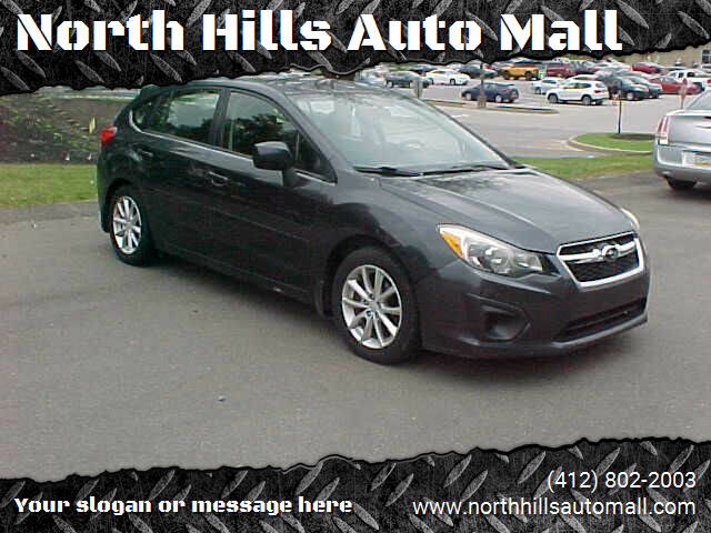 2012 Subaru Impreza for sale at North Hills Auto Mall in Pittsburgh PA