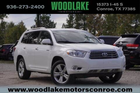 2008 Toyota Highlander for sale at WOODLAKE MOTORS in Conroe TX
