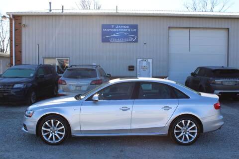 2014 Audi A4 for sale at T James Motorsports in Gibsonia PA